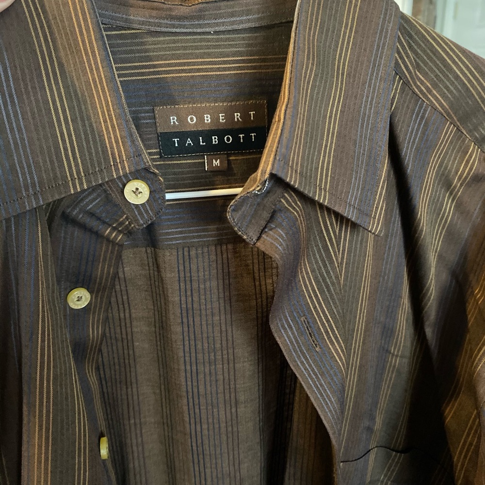 Robert Talbots Men’s Large Button Down - image 1